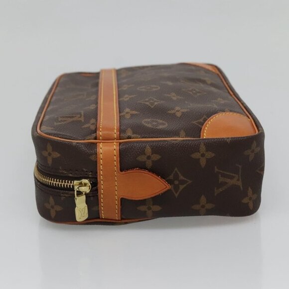 LOUIS VUITTON Monogram Compiegne 28 Clutch Bag M51845 LV Auth 135528 - Picture 4 of 16